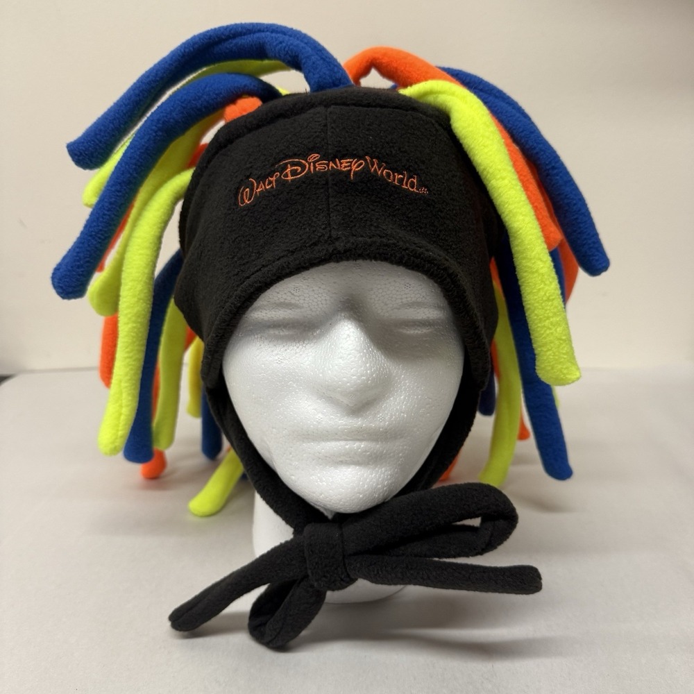 Disneyland Resort Goofy Noodle Hair Dreadlocks Fleece Costume Hat - Adult OSFM